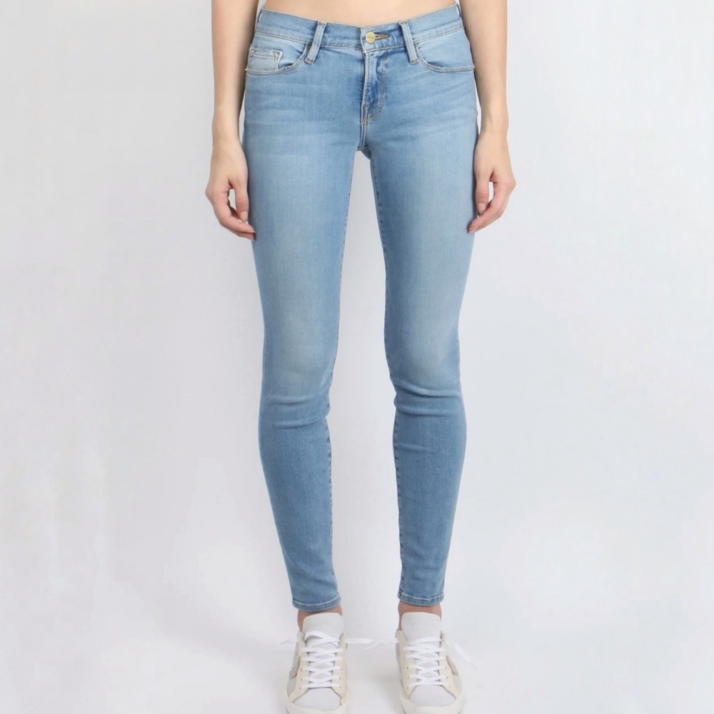 Frame Denim Le Skinny de Jeanne Light wash Jeans 29